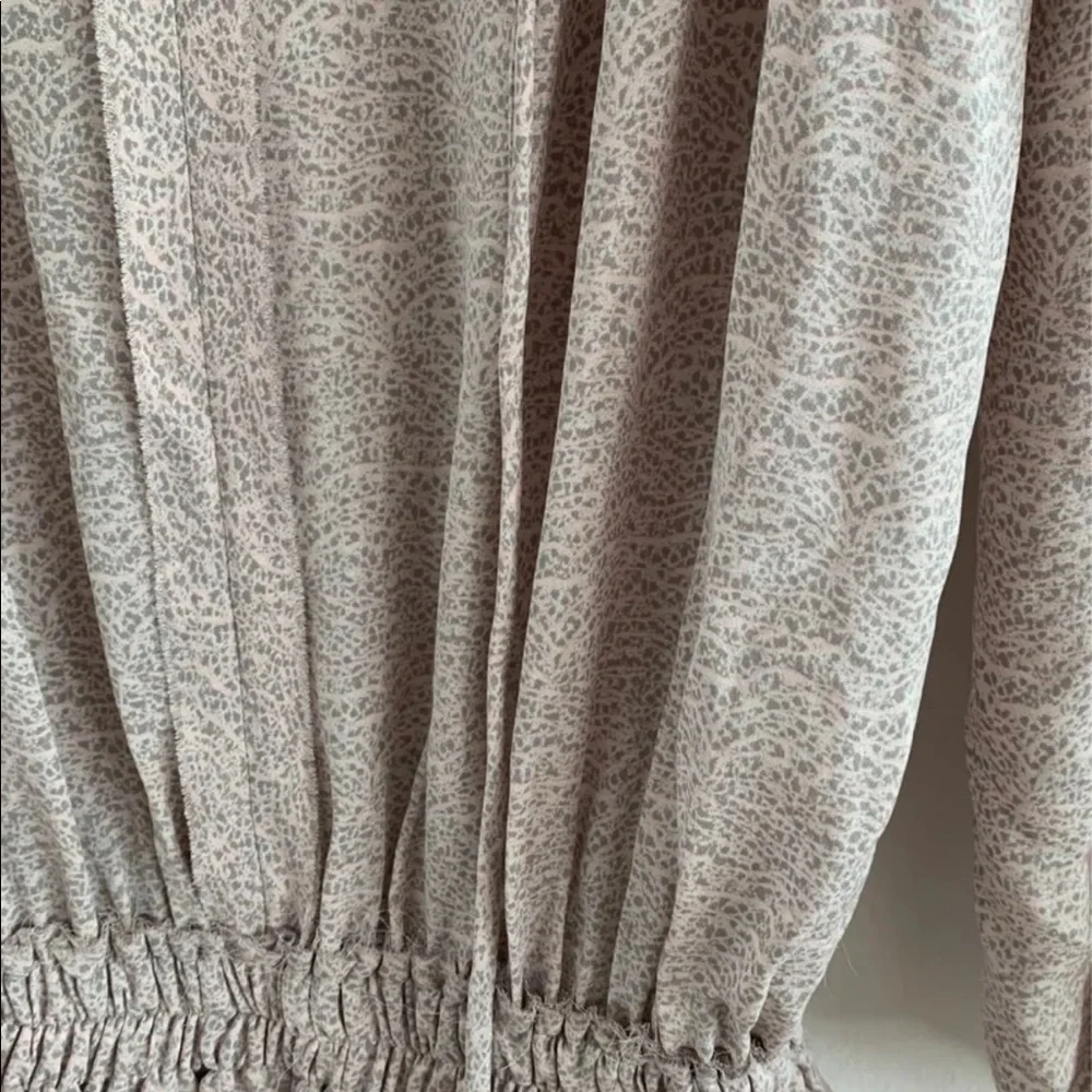 NWOT Loveshackfancy lilac popover silk dress - Picture 3 of 7